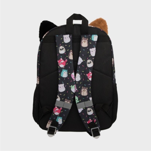 ⚡️NWT 16” Cam the Calico Cat Fuzzy Squishmallow Backpack - Picture 4 of 8